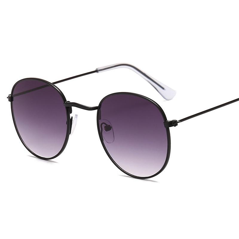 Leon Classic Small Round Unisex Sunglasses Mirror Sun Glasses