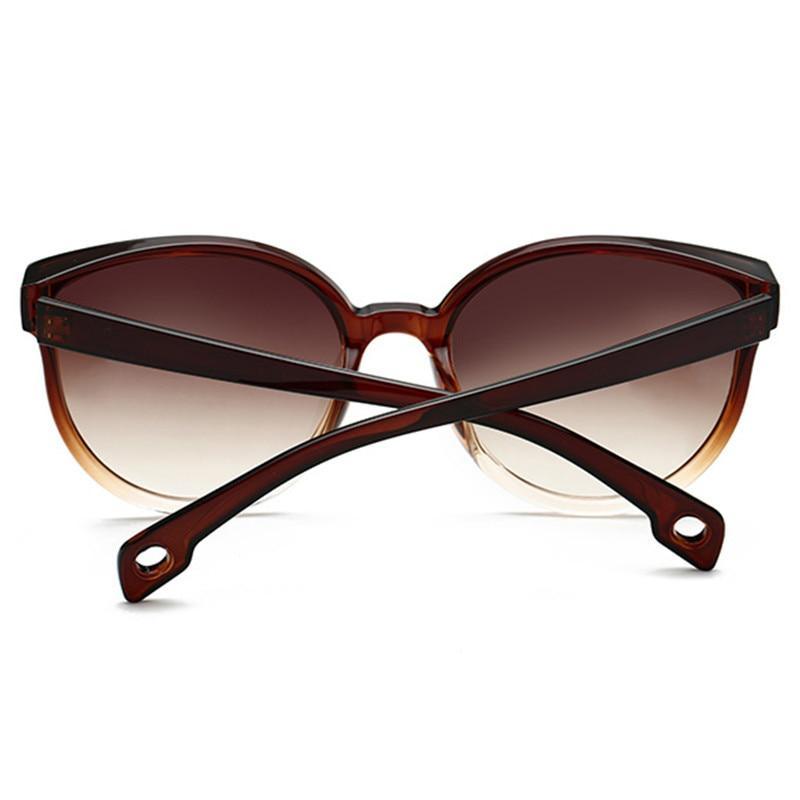 Lady Sunglasses With Cat Eye Women Eyewear Plastic Frame Clear