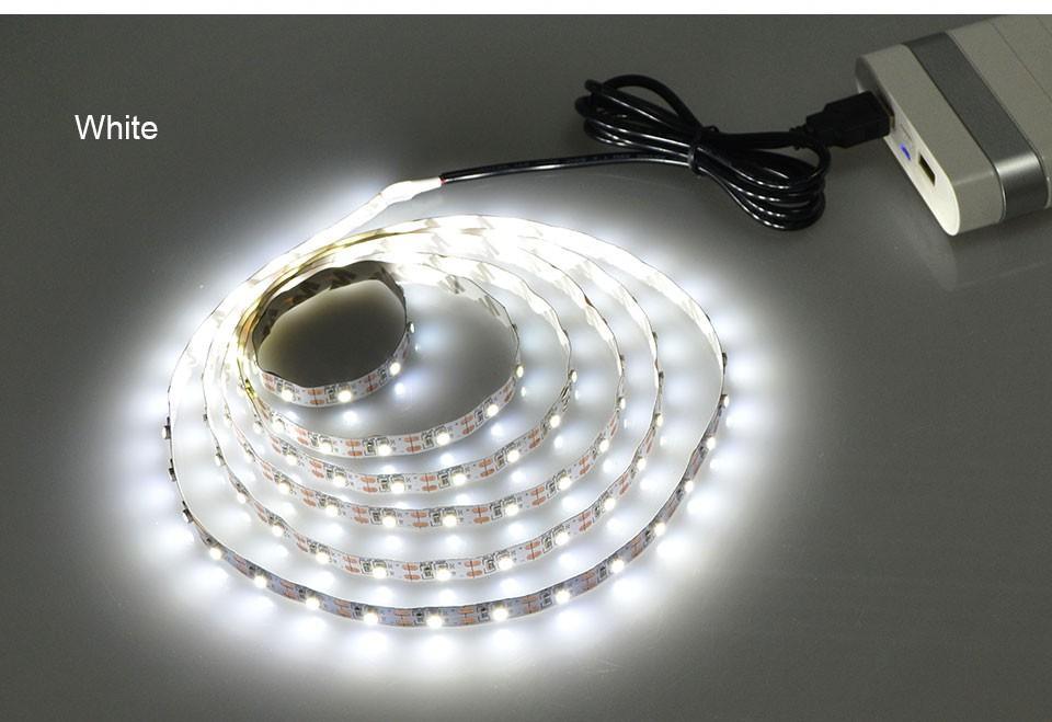 STEVVEX USB Power LED Light lamp With RGB Flexible Tape TV Back