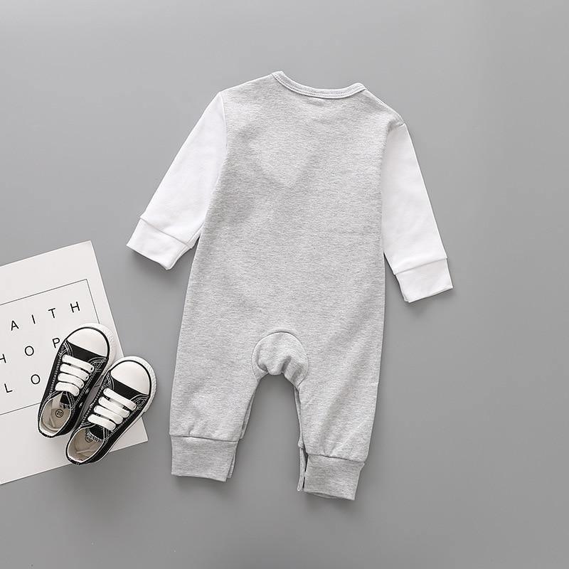 Fashion Trend Stevvex Cute Animals Spring Romper Newborn Baby Clothes Kids Long Sleeve Underwear Cotton Boys Clothes Romper For Kids