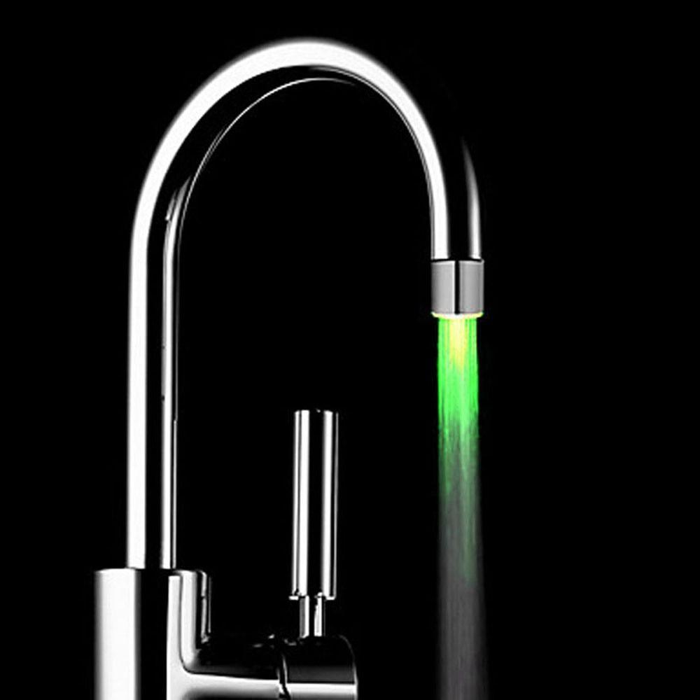 STEVVEX Home LED Water Faucet Creative Light Shower Head Romantic