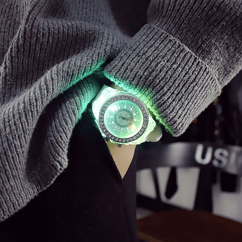 STEVVEX Led Flash Watch Personality Trends Students Lovers