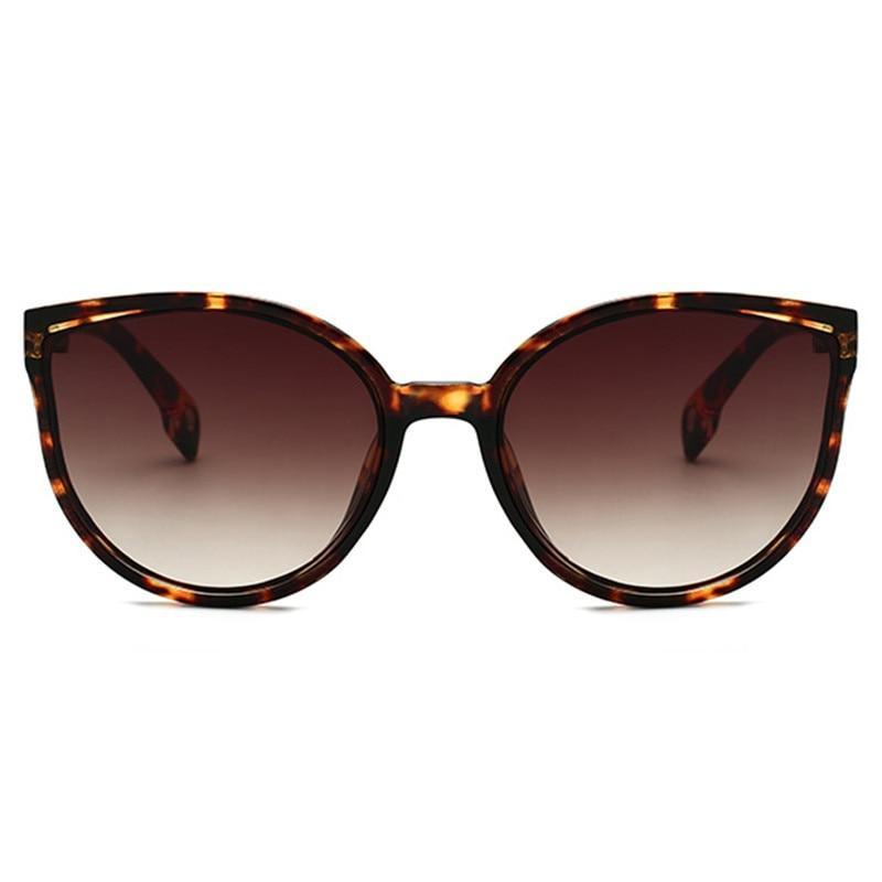 Lady Sunglasses With Cat Eye Women Eyewear Plastic Frame Clear