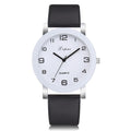Woman's Watch Fashion Simple White Quartz Wristwatches Sport