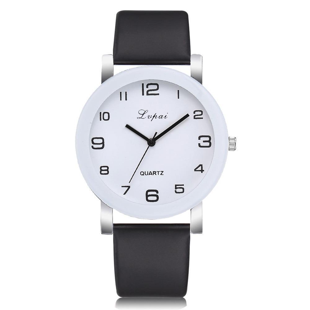 Woman's Watch Fashion Simple White Quartz Wristwatches Sport