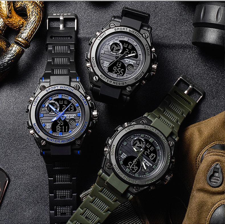 Military Digital Sports Watch 30M