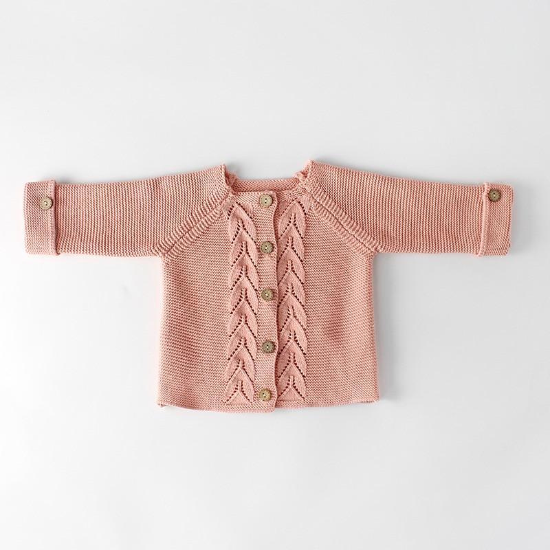 Modern Cotton Baby Girl Cardigan Clothes With knitted Outerwear & Coats for Infant Boys and Girls Romper Winter Jumpsuit