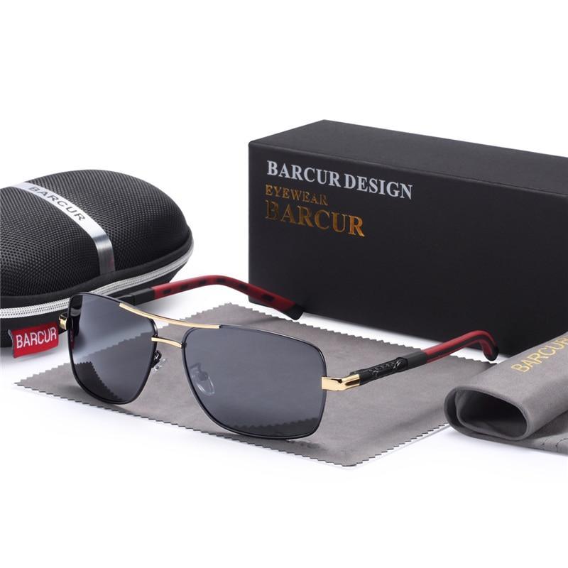 Polarized Metal Frame Sunglasses