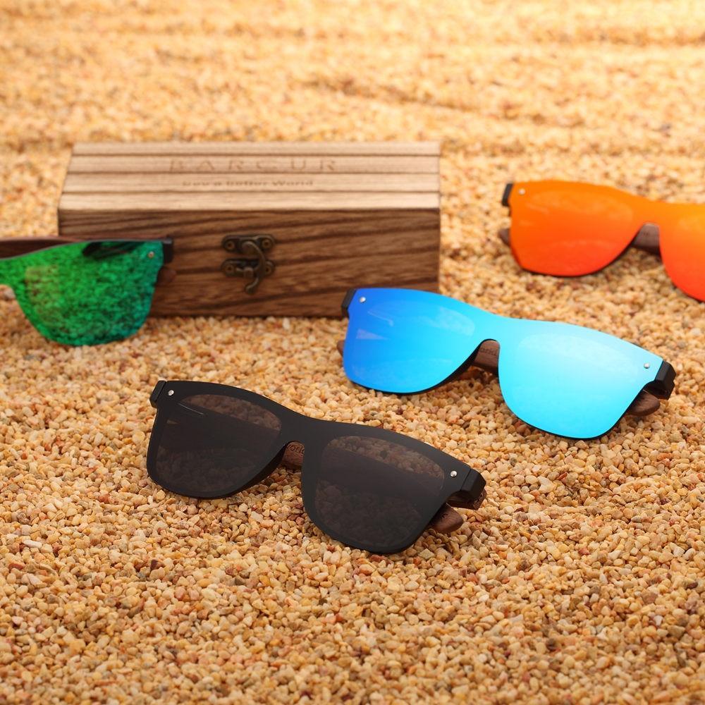 Polarized Wood Sunglasses