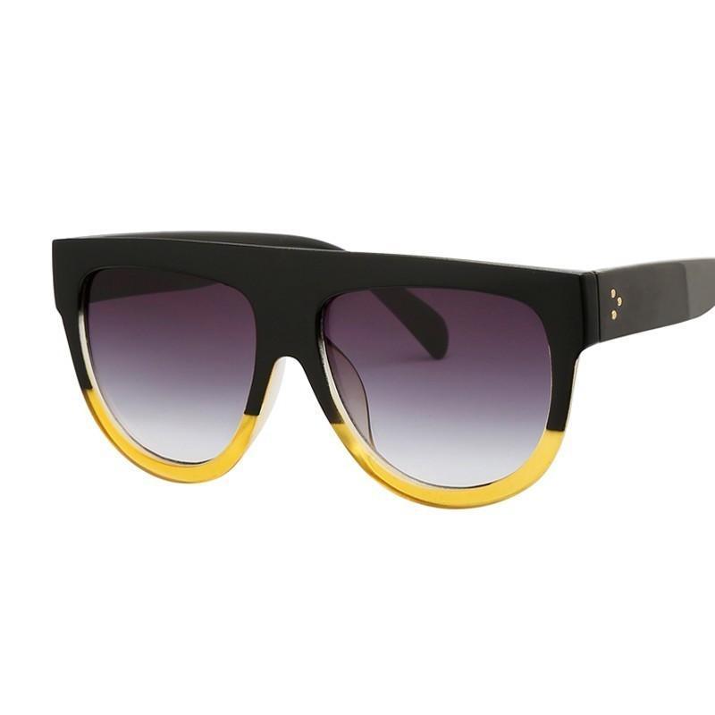 Oversized Women's Retro Sunglasses