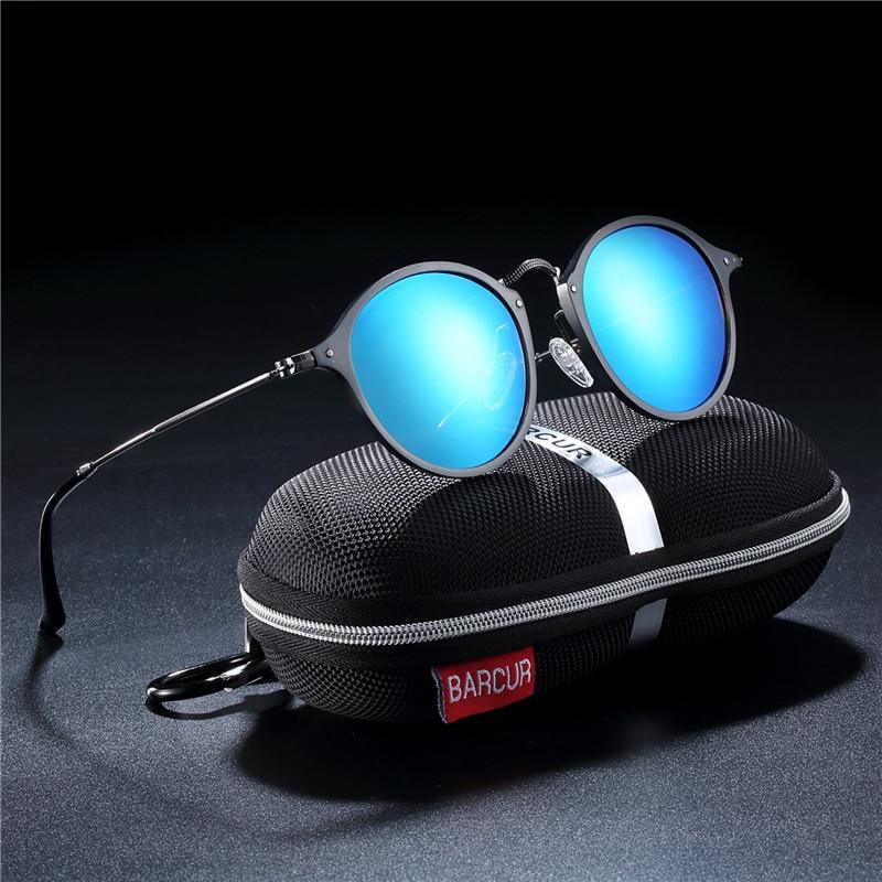 Vintage Round Sunglasses Steampunk Universal