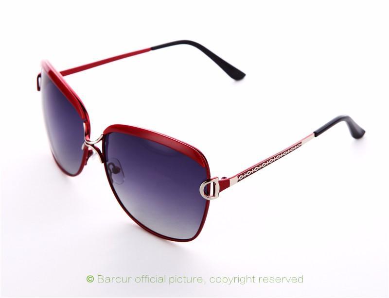 Polarized Gradient Round Sunglasses