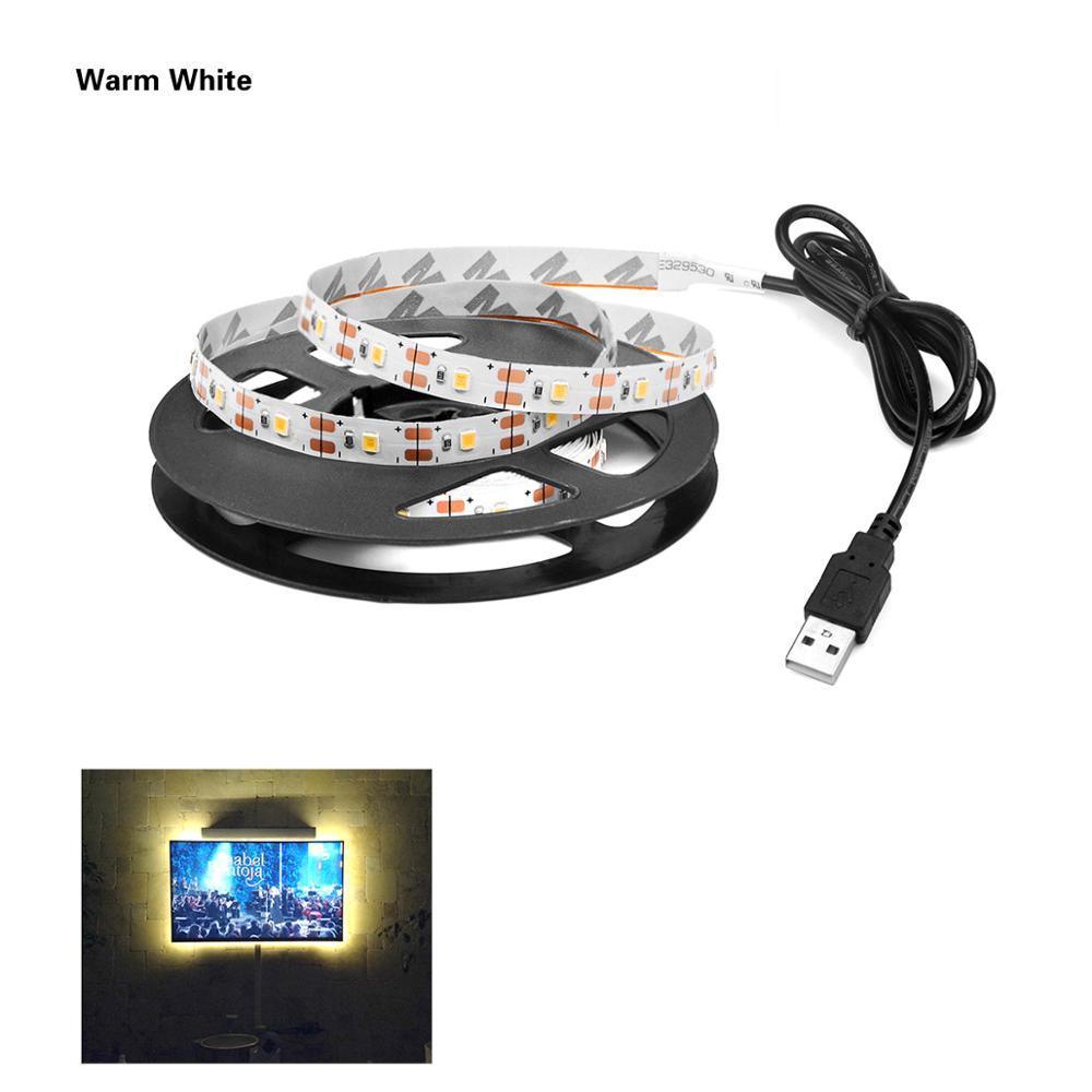 STEVVEX USB Power LED Light lamp With RGB Flexible Tape TV Back