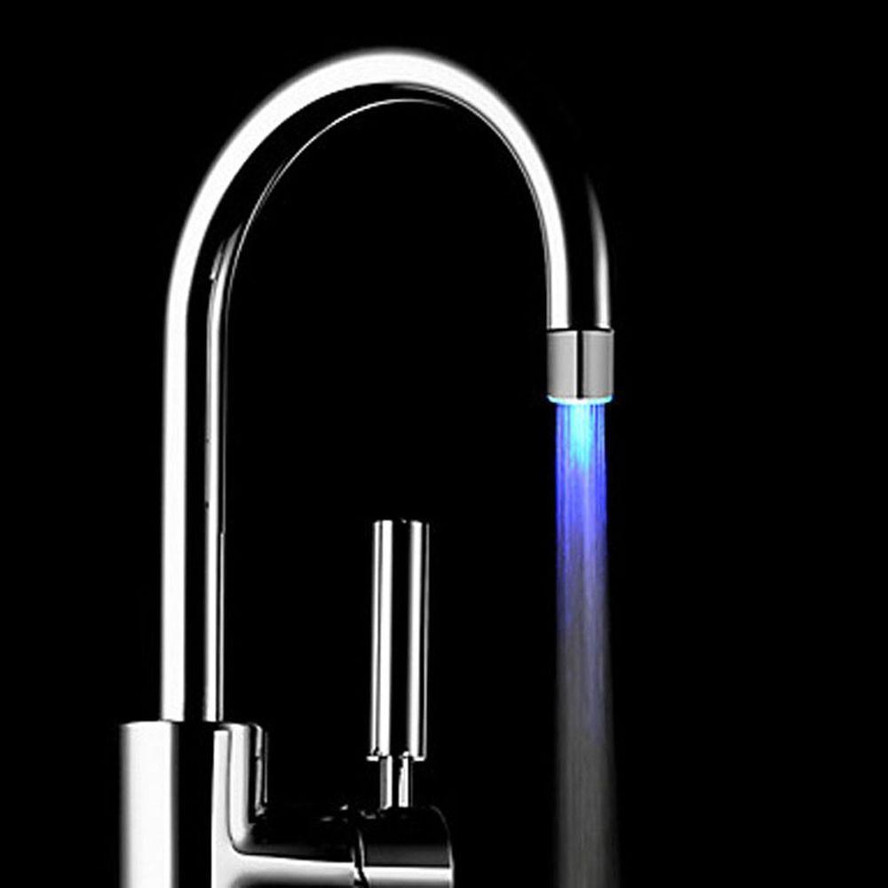 STEVVEX Home LED Water Faucet Creative Light Shower Head Romantic