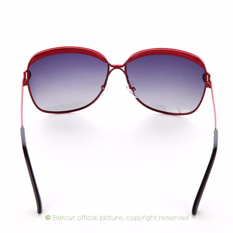 Polarized Gradient Round Sunglasses