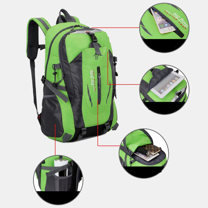 40L Men Travel Backpack Rucksack Camping Laptop Hiking School