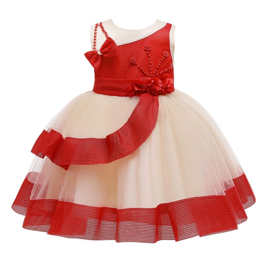 New Baby Girl  Net  Puffy Princess  Party Dress  Clothes Luxury  Unique Design Perfect Gift
