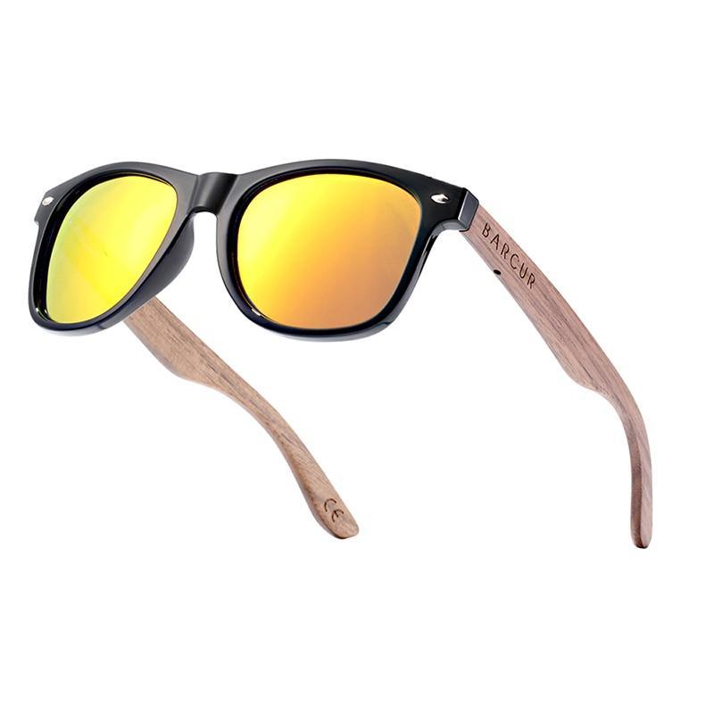 Bamboo Handmade Walnut Sunglasses
