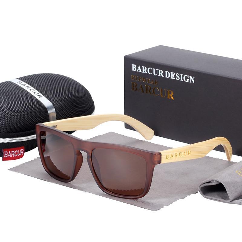 Polarized Bamboo Wood Sunglasses