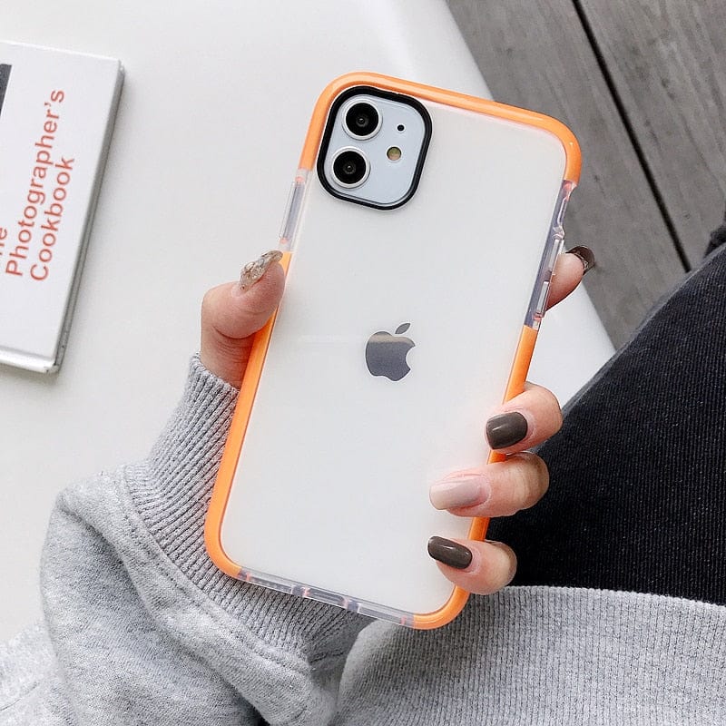 Shockproof Transparent iPhone Case