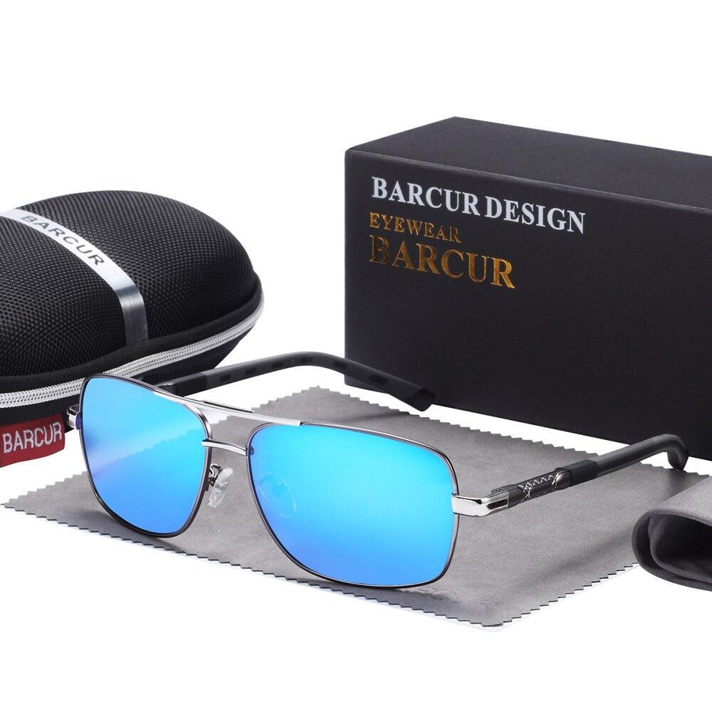 Polarized Metal Frame Sunglasses