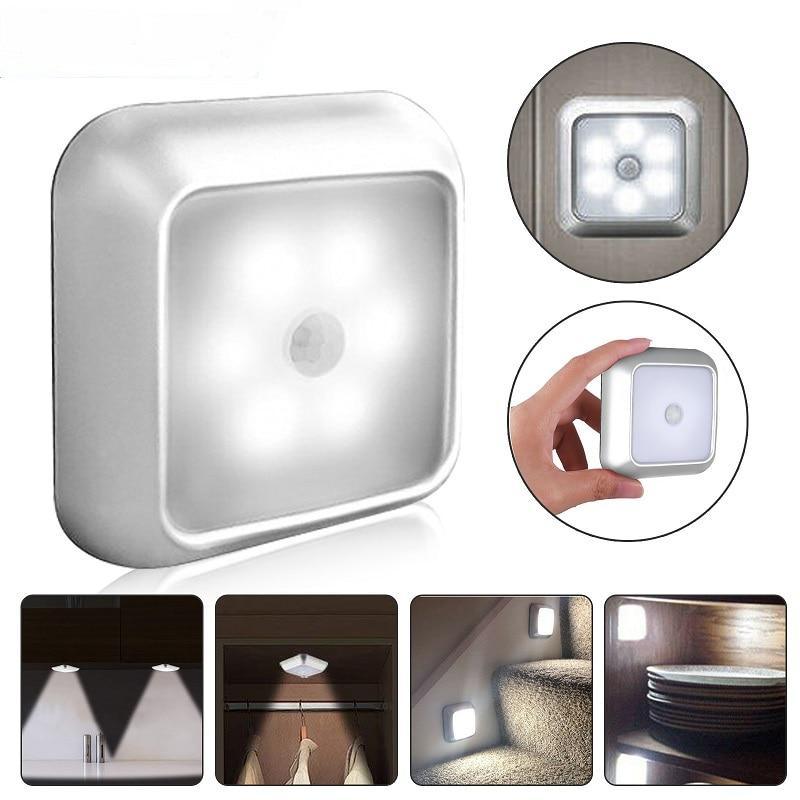 STEVVEX Wireless LED Pair Lamps with Motion sensor night lights