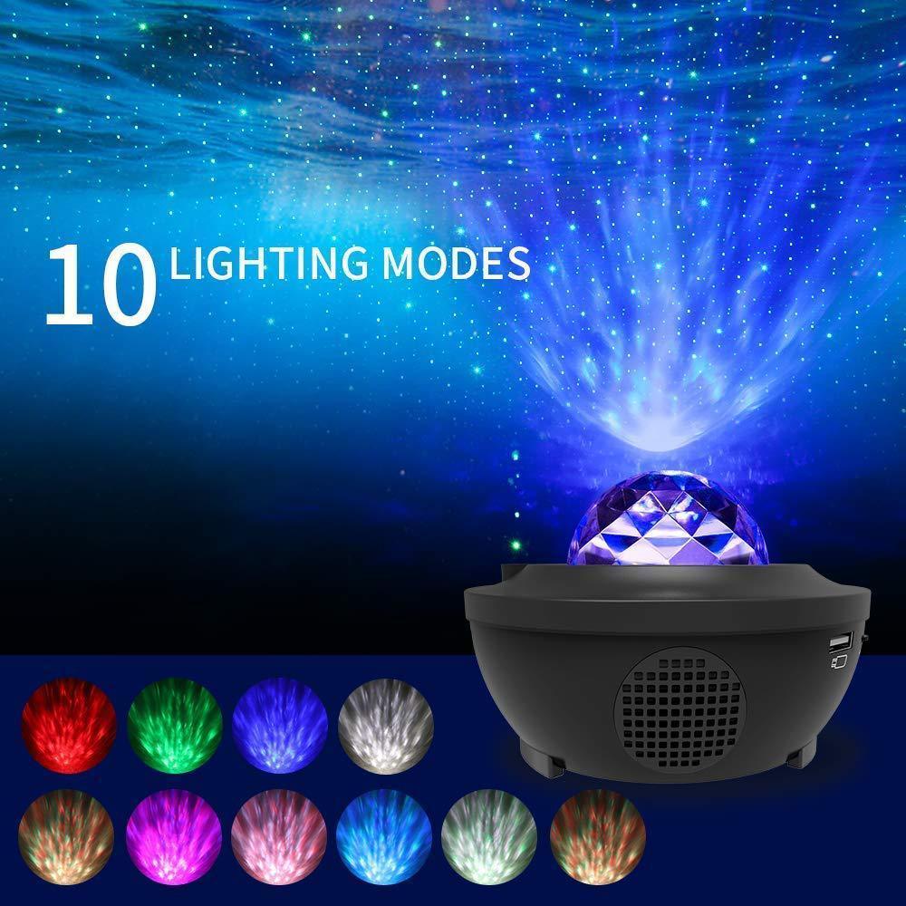 STEVVEX LED Cloud with Bluetooth Music Speaker