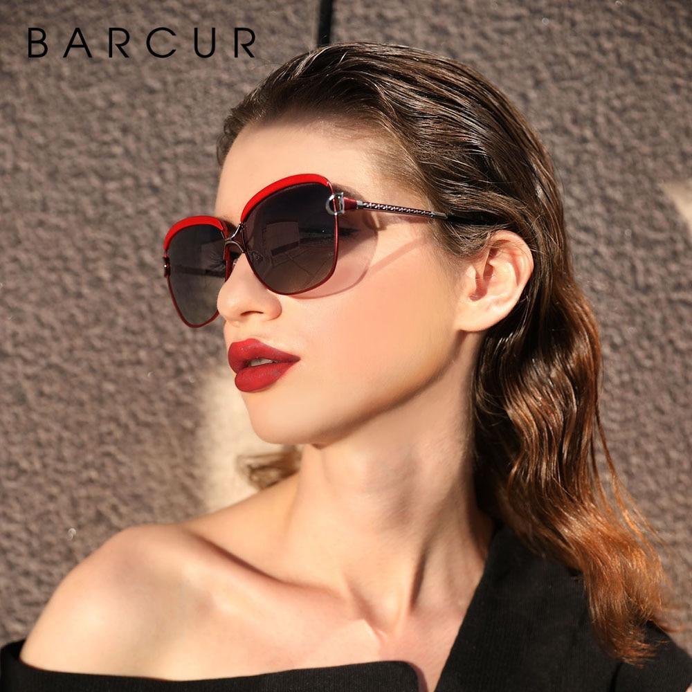 Polarized Gradient Round Sunglasses