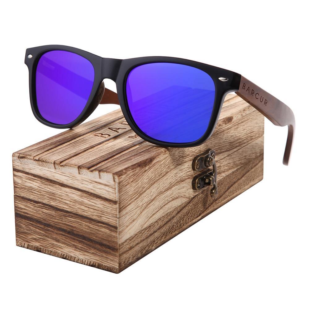 Wood Modern Polarized Sunglasses