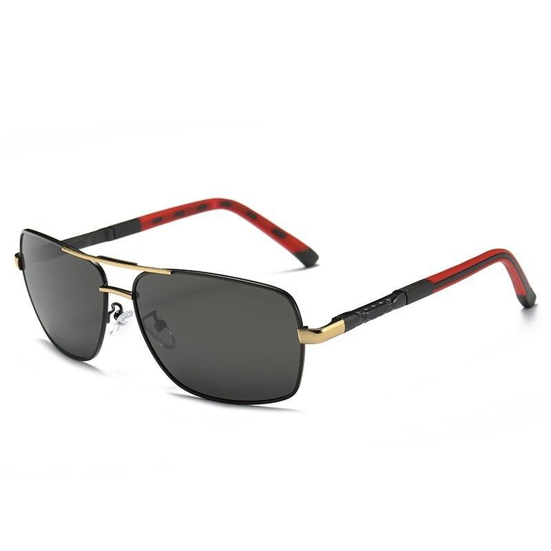 Polarized Metal Frame Sunglasses