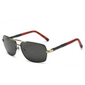 Polarized Metal Frame Sunglasses