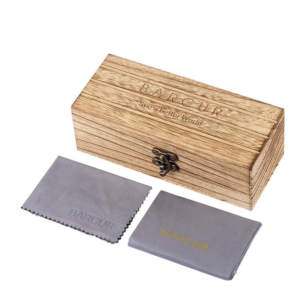 Handmade Polarized Bamboo Wood Universal Sunglasses