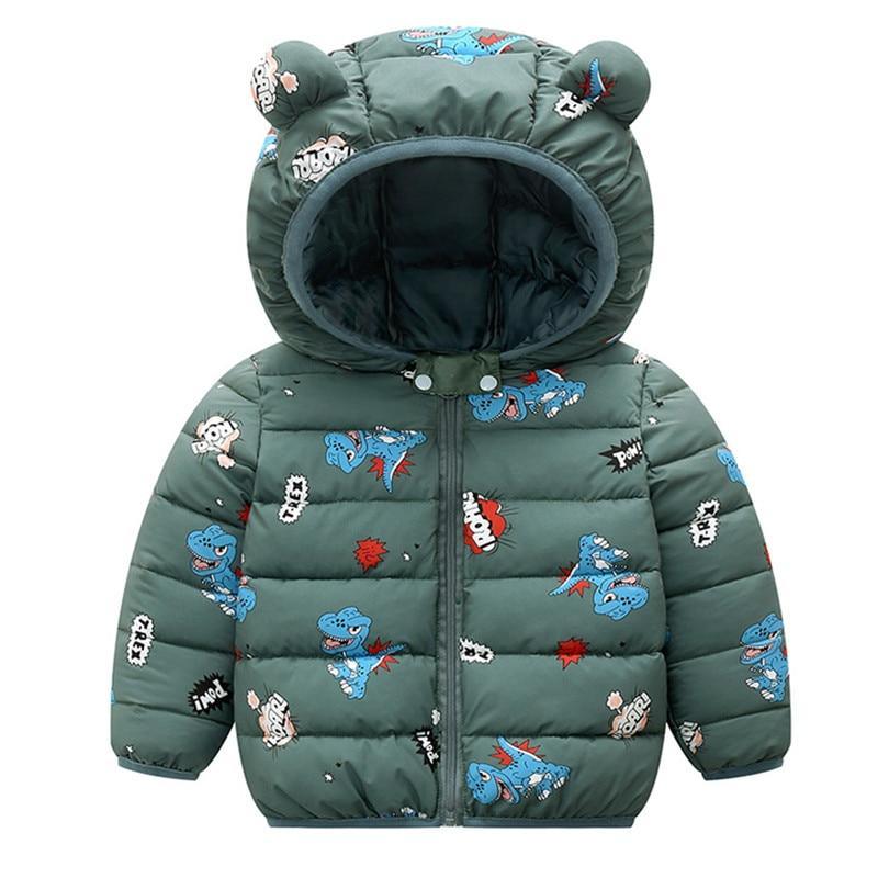 Baby Girls Winter Jackets For Children Spring Autumn Outerwear Hooded Infant Coats In Modern  Design For Girls and Boys