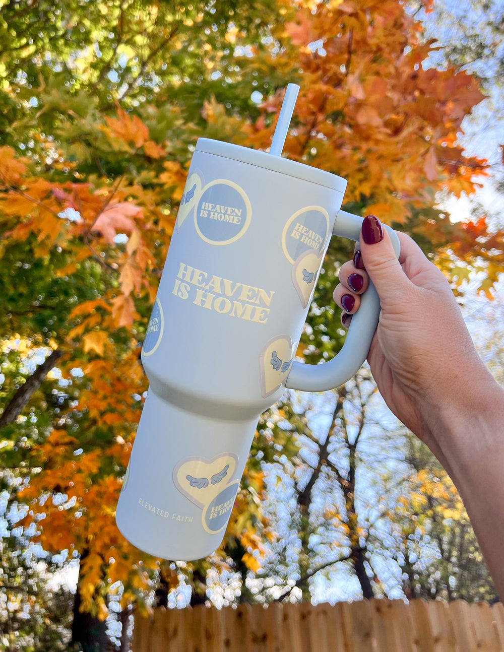 Heaven Is Home 40 oz Ascend Tumbler