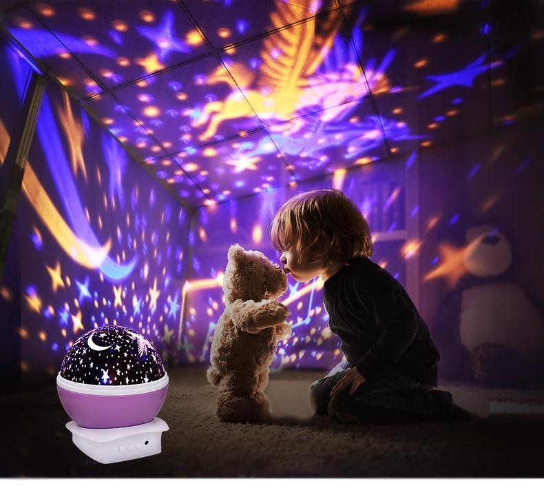 LED Starry Night Light Projector