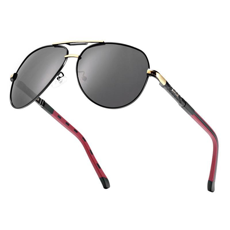 Retro Vintage Business Men Polarized Aviation Pilot Classic