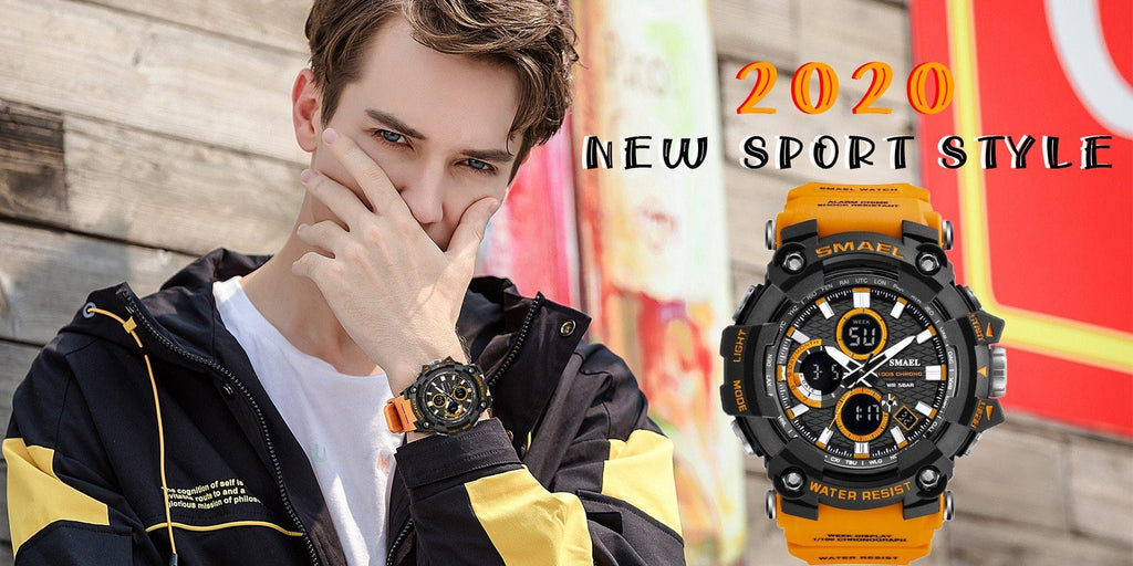 Digital Sports Watch 50M Waterproof