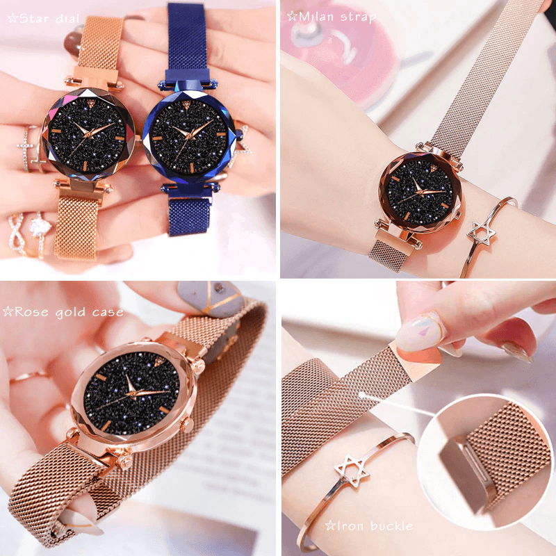 Women's Starry Sky Magnetic Watch