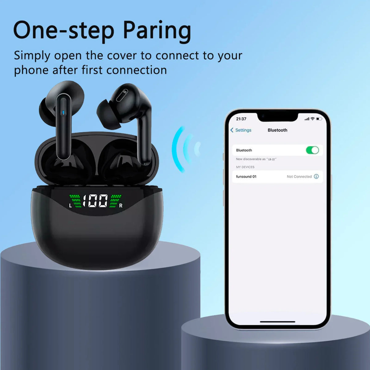 Bluetooth Earbuds 5.3 Noise Cancelling
