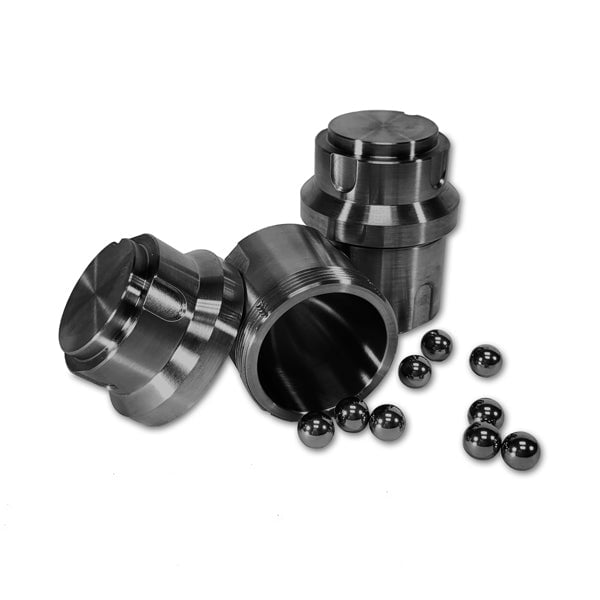 Benchmark Scientific IPD9600-25TC 25ml grinding jar, Tungsten Carbide, pack of 2