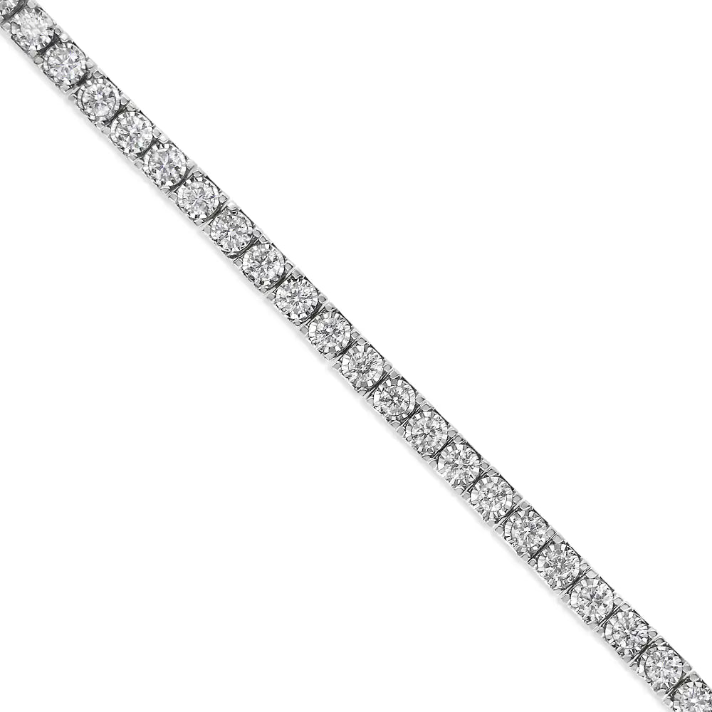 14K Gold Lab Grown Diamond Bracelet