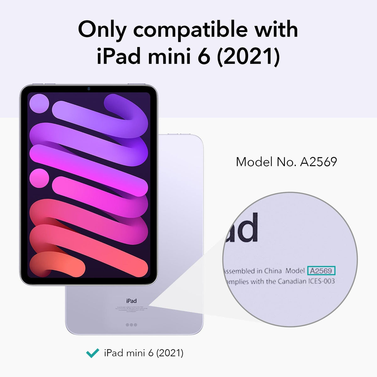 Venture Series Tri-fold Magnetic Case Apple Ipad Mini (A17 Pro)