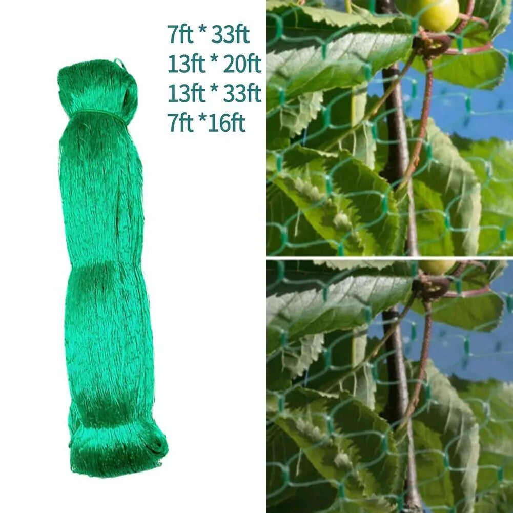33FT Anti Bird Netting Pond Net Protection Tree Crops Plants