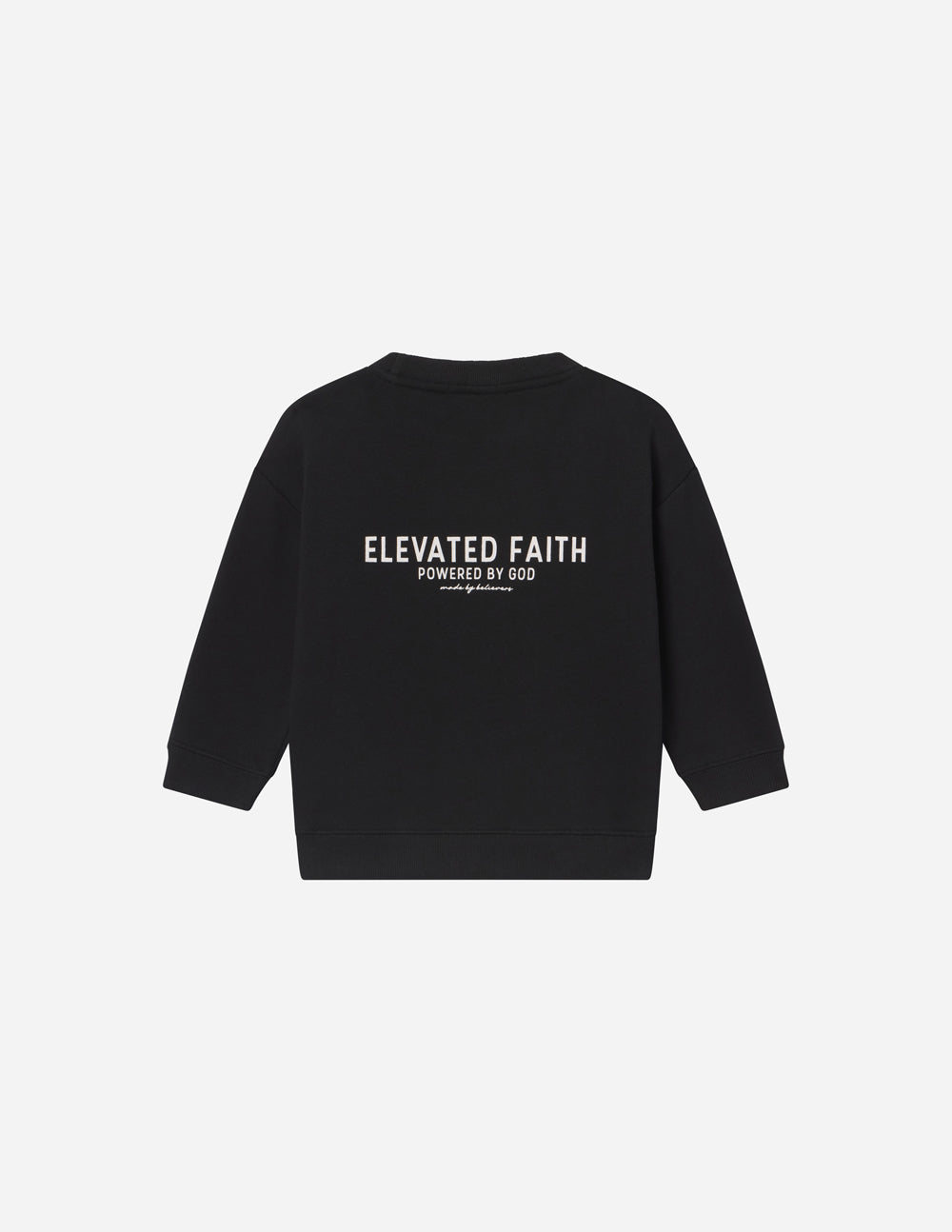 Kingdom Club Black Kids Crewneck
