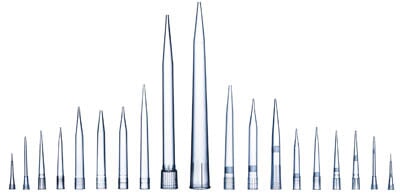 Sartorius 790353 Optifit 5 to 350uL Tips, Single Refill Pack, 15x96/pk