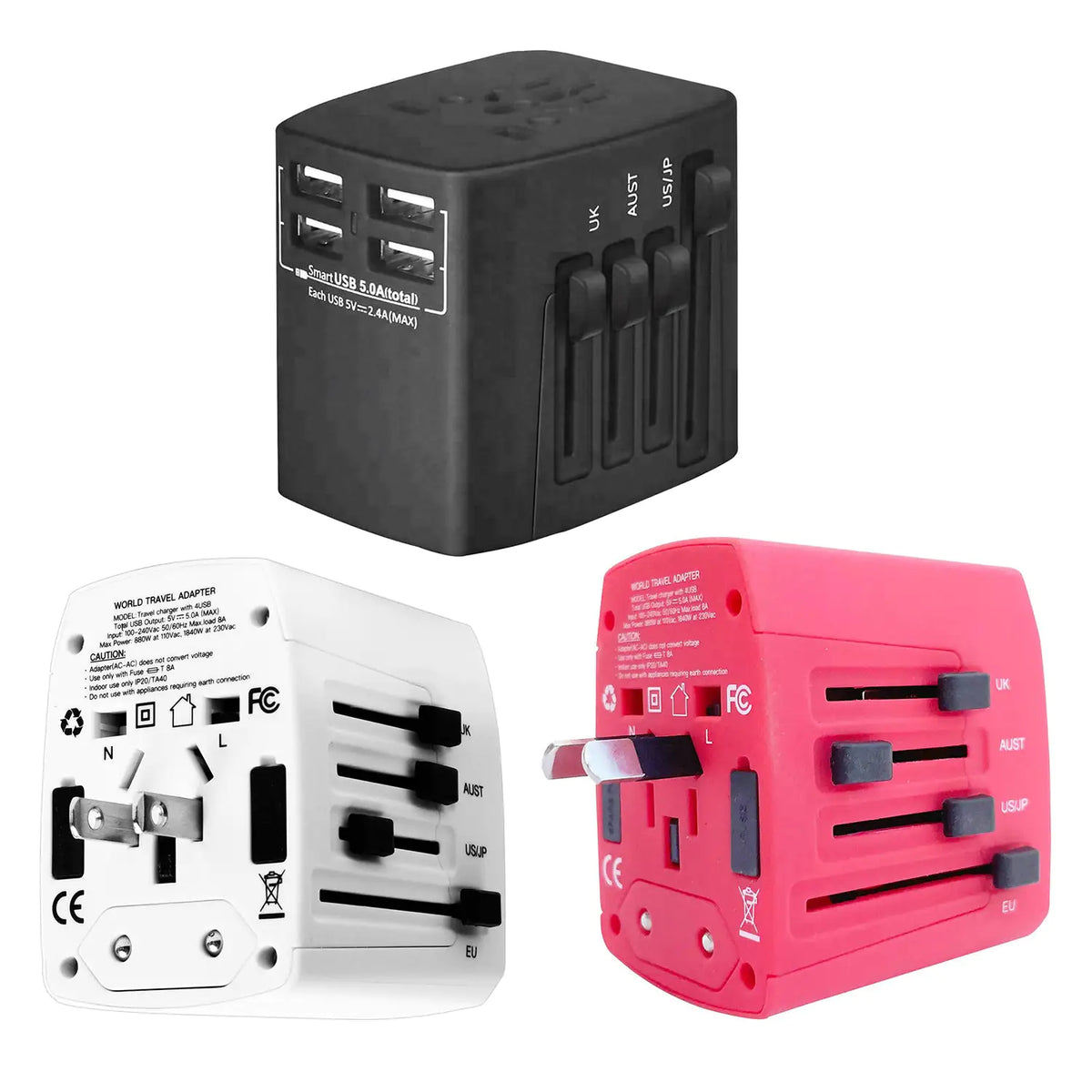 Universal Travel Adapter International Power Adapters 3