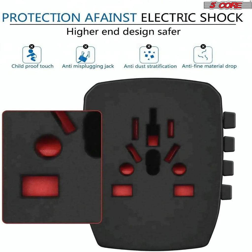 Universal Travel Adapter International Power Adapters 3