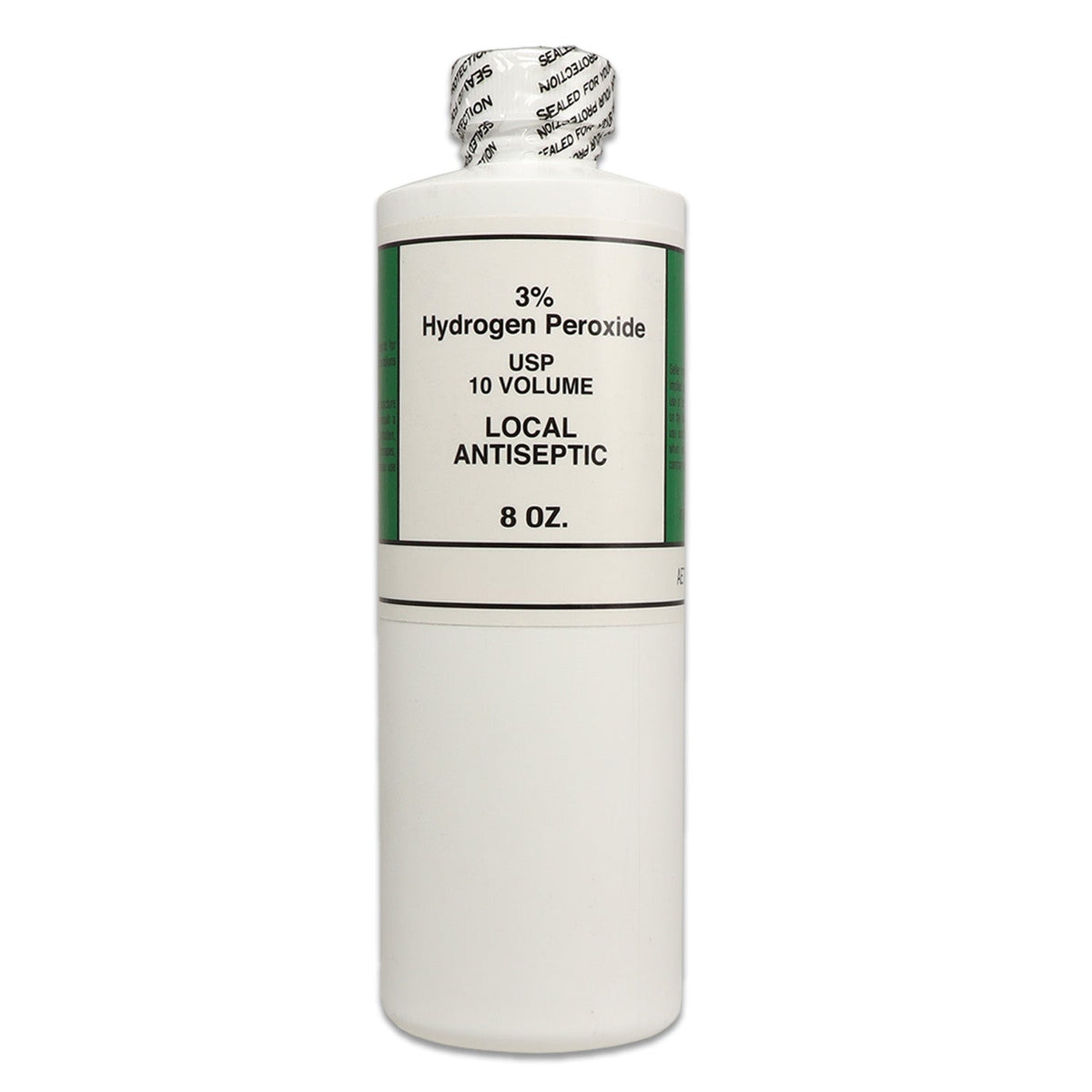 Hydrogen peroxide, 3% 8 oz. plastic bottle, 1 ea.
