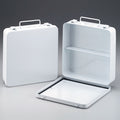 Empty Metal Case, 24 Unit Gasket Horizontal Wall Mount