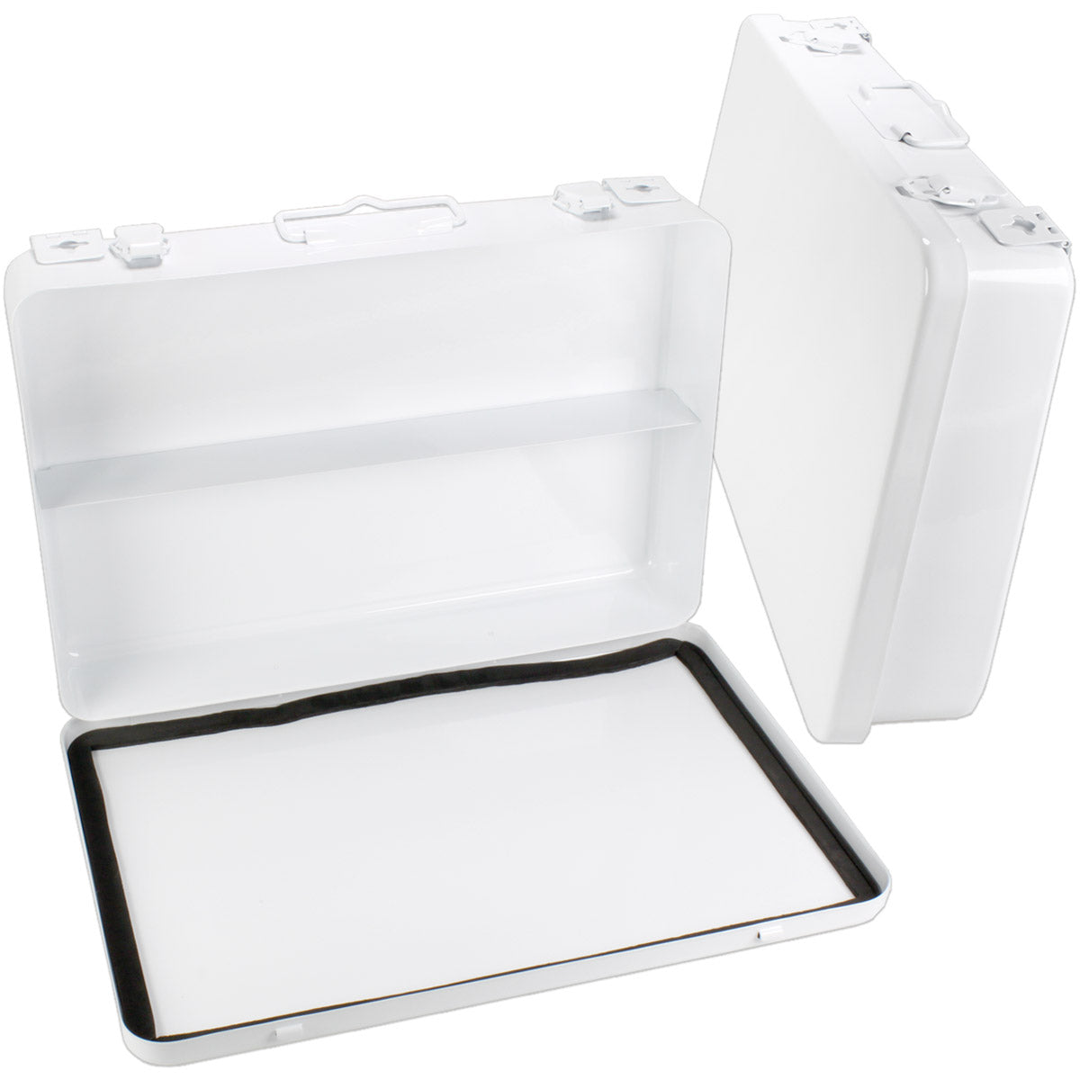 Empty Metal Case, 36 Unit Gasket Horizontal Wall Mount
